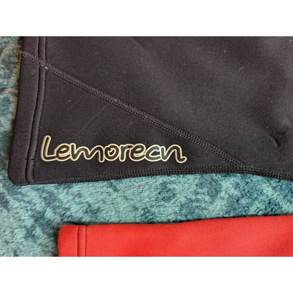 Lemorecn Kids Wetsuit Top Long Sleeve Neoprene Zip Front Colorblock Pink Size 6